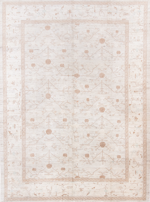 Vintage Khotan Area Rug (12' x 16')